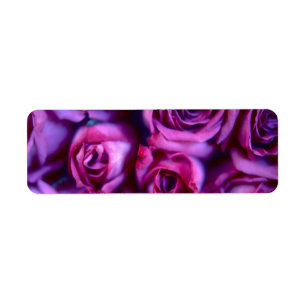 Roses Return Address Label