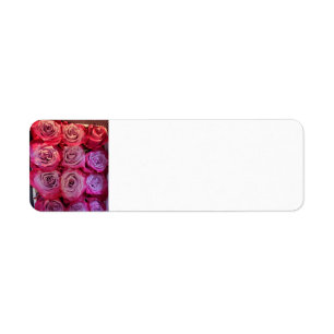 Roses Return Address Label