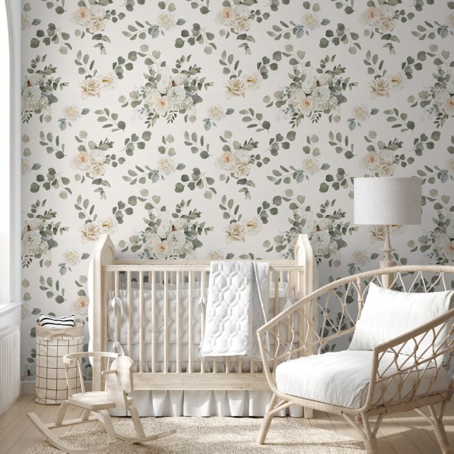 Roses, romantic floral wallpaper (Kids)