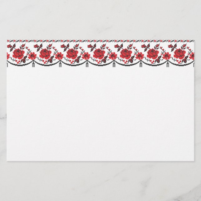 Roses Stationery (Front)