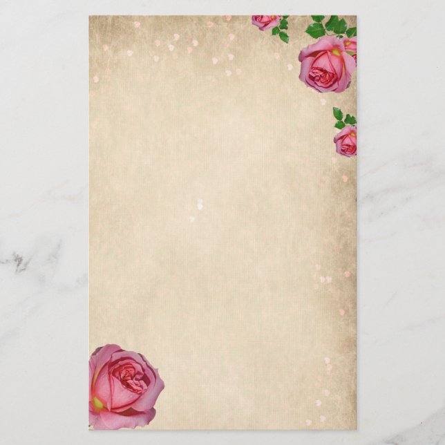 Roses Stationery (Front)
