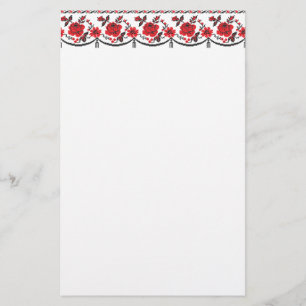 Roses Stationery