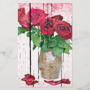 Roses Stationery