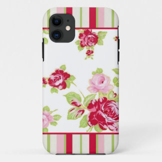 Roses & Stripes  iPhone 11 Case