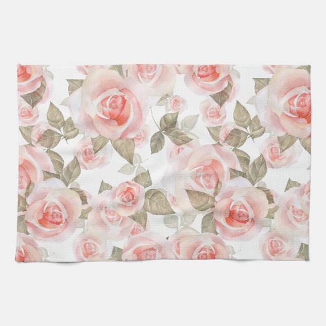 Roses Tea Towel (Horizontal)