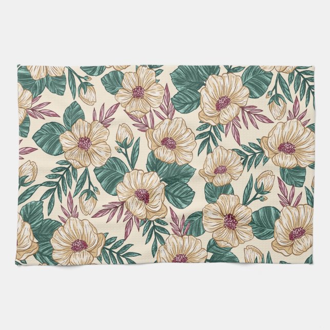 Roses Tea Towel (Horizontal)