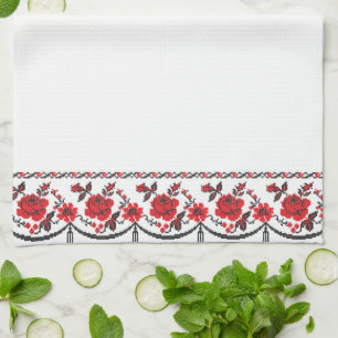 Roses Tea Towel
