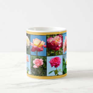 Roses template coffee mug