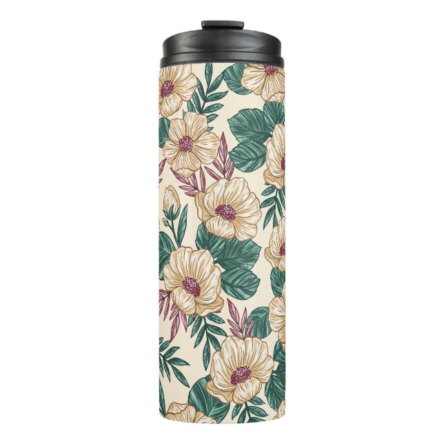 Roses Thermal Tumbler (Front)