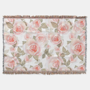 Roses Throw Blanket
