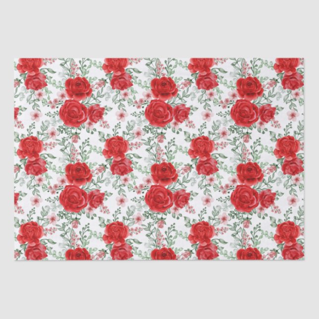 Roses Tissue Paper (Front)