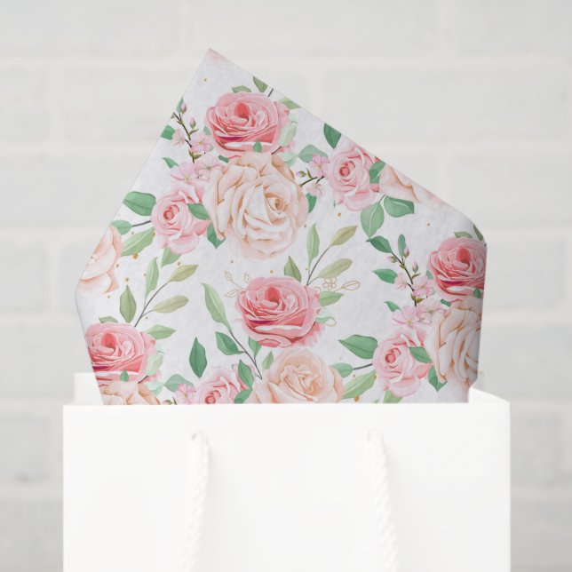 Roses Tissue Paper (Gift Bag)