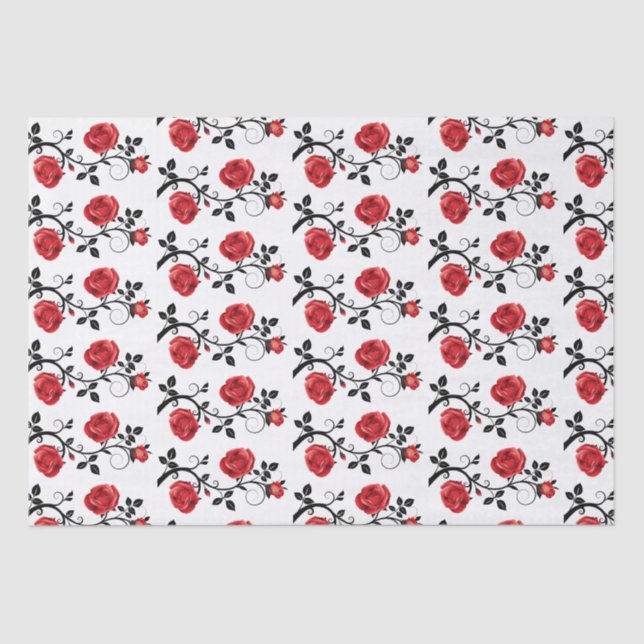 Roses Tissue Paper (Front)
