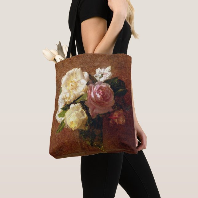 Roses Tote Bag (Close Up)
