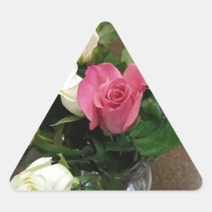 Roses Triangle Sticker