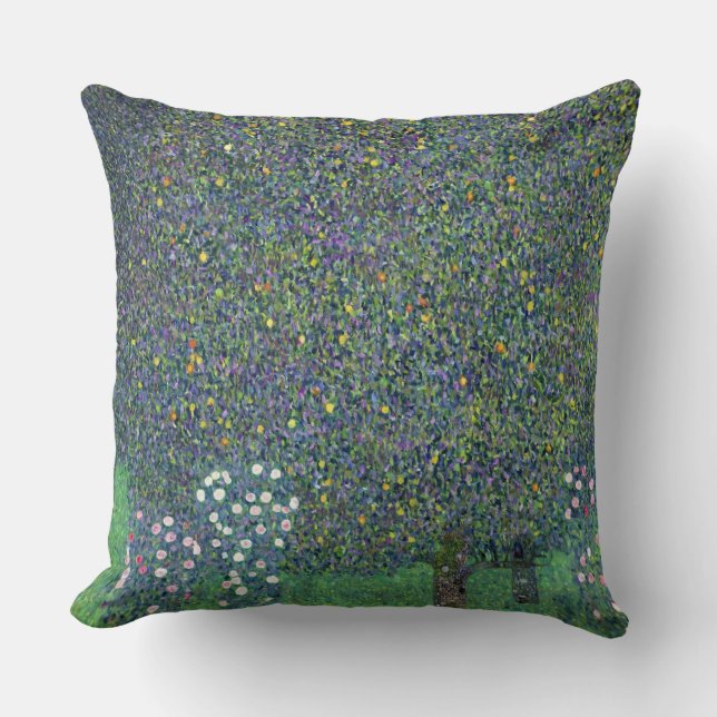 Roses under the Trees, c.1905 Cushion (Front)