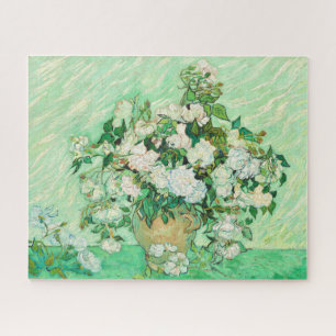 Roses Vincent Van Gogh 1890 Jigsaw Puzzle