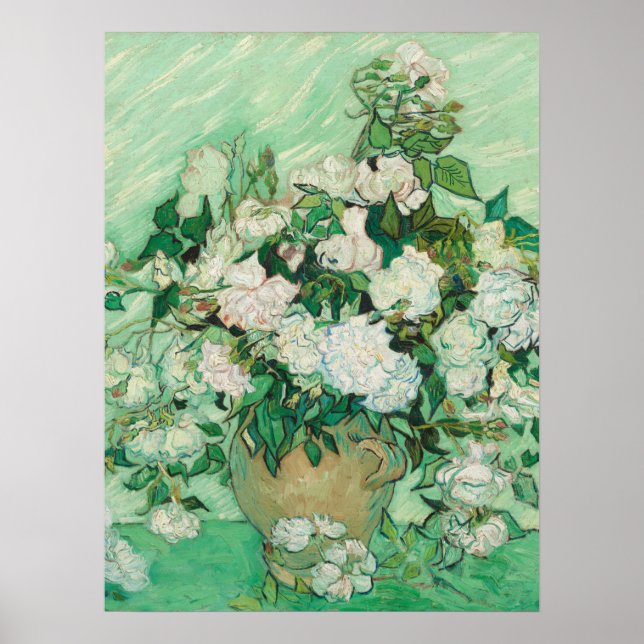 Roses - Vincent van Gogh Poster (Front)