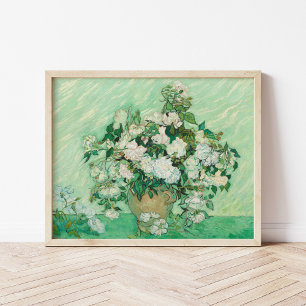 Roses Vincent van Gogh Poster