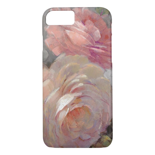 Roses with Grey Case-Mate iPhone Case (Back)
