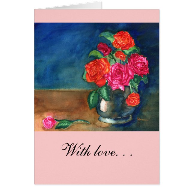 Roses with love. . . (Front)