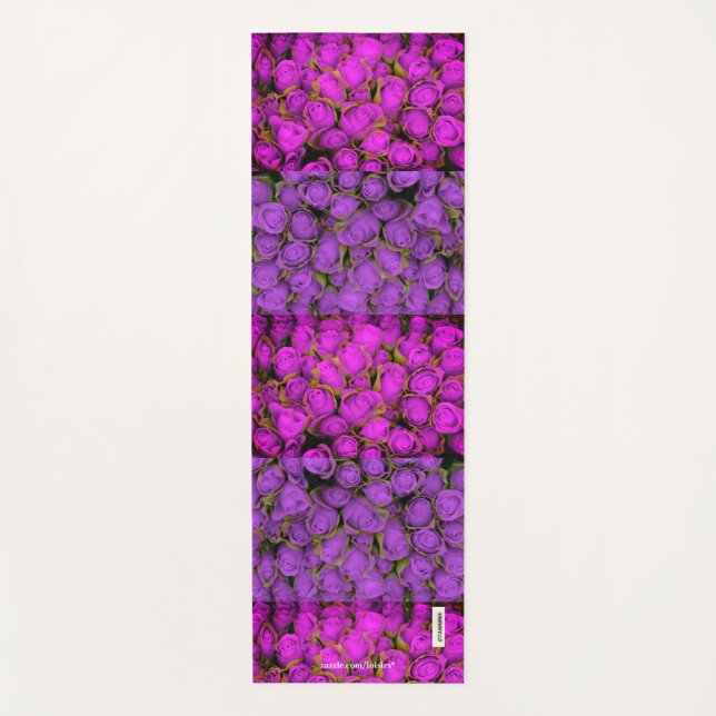  Roses Yoga Mat (Front)