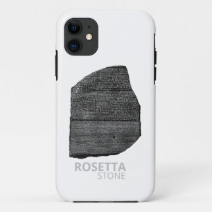 Rosetta Stone: Ancient Egyptian Hieroglyph iPhone 11 Case