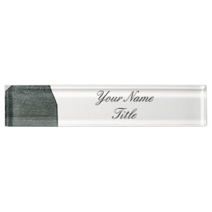 Rosetta Stone Ancient Egyptian hieroglyphs Nameplate