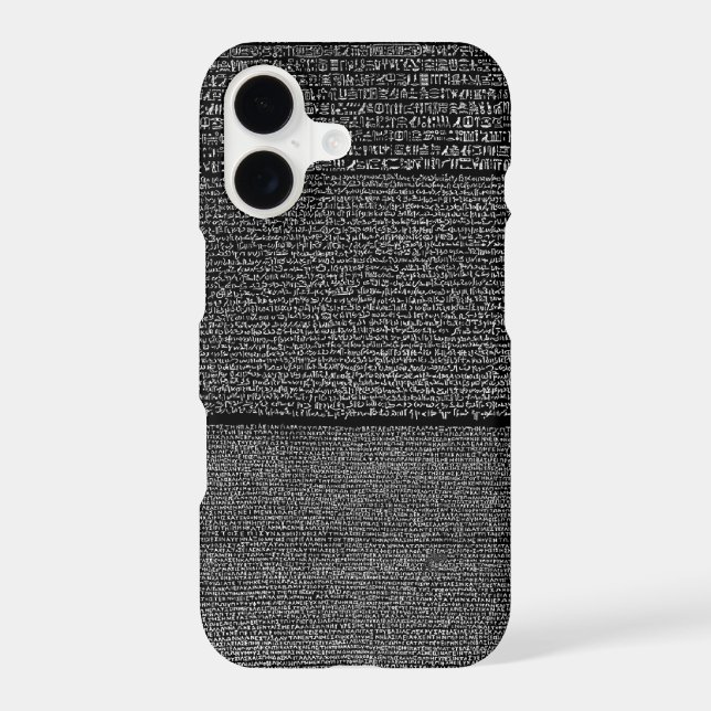 Rosetta Stone case (Back)