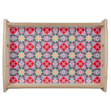 Rosette Bloom Tile – Vibrant Mandala Floral
