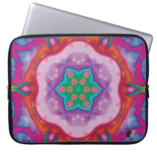 Rosette Kaleidoscope Laptop Sleeve