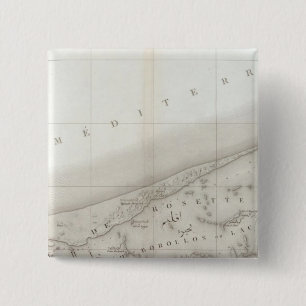 Rosette, Lac Burlos, Egypt 15 Cm Square Badge