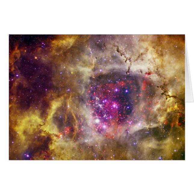 Rosette Nebula Caldwell 49 The Heart of a Rose (Front Horizontal)