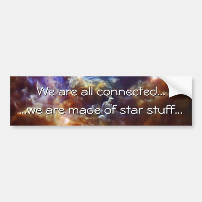 Rosette Nebula's Stellar Nursery Bumper Sticker (Front)