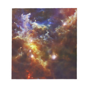 Rosette Nebula's Stellar Nursery Notepad