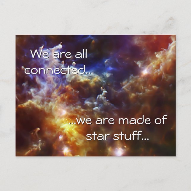 Rosette Nebula's Stellar Nursery Postcard (Front)