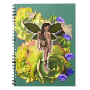 Rosette Succulent visitors Notebook