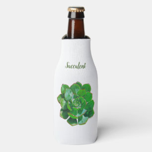 Rosette Succulents Bottle Cooler