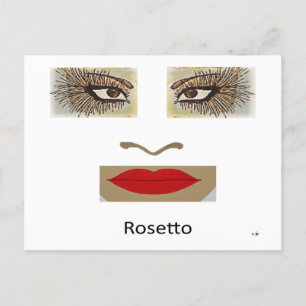ROSETTO POSTCARD