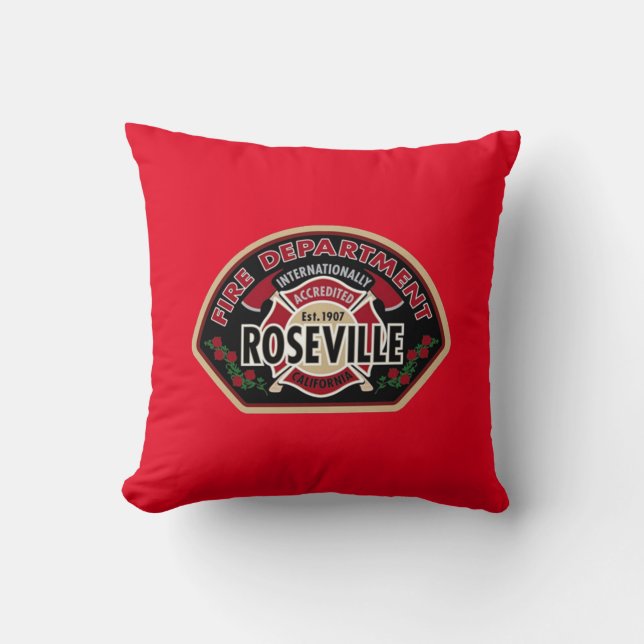 Roseville Fire Department Cushion (Front)