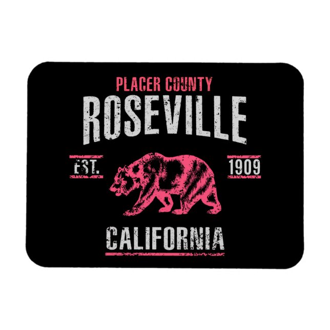 Roseville Magnet (Horizontal)