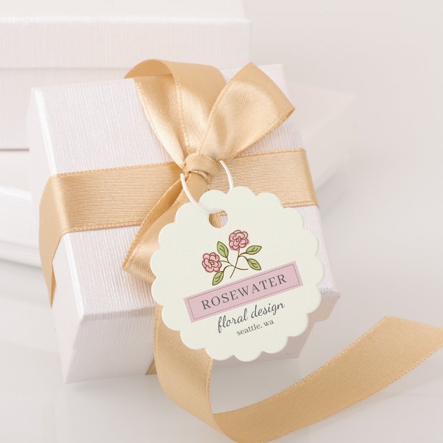 Rosewater Small Business Favour Tags (Creator Uploaded)