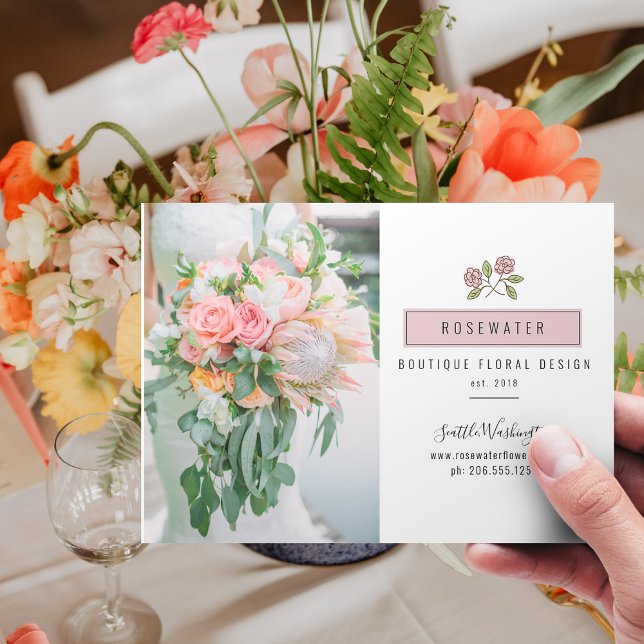 Rosewater Small Business Marketing Postcard (Creator Uploaded)