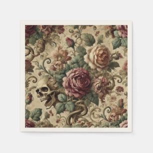 Rosewood Crematory – Gothic Floral  Napkin