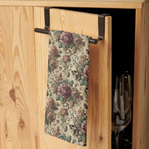 Rosewood Crematory – Gothic Victorian Tea Towel