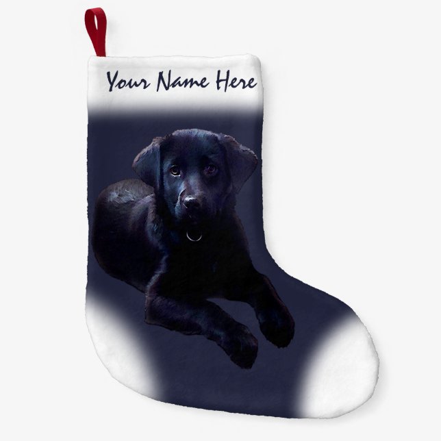 Rosey Christmas Stocking Custom Dog Stocking (Front)