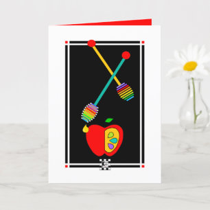 Rosh Hashana Shana Tova Umetuka Card