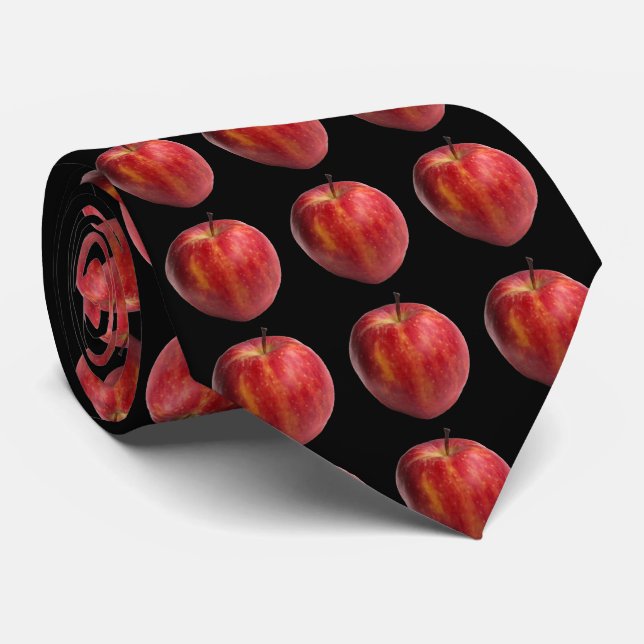 Rosh Hashanah Apples Tie (Rolled)
