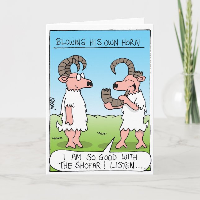 Rosh Hashanah, Jewish New Year card (Front)