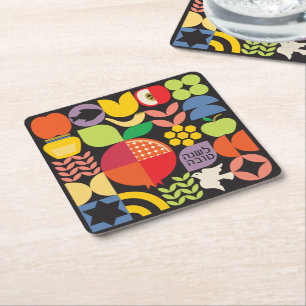 Rosh Hashanah Jewish New Year Coaster
